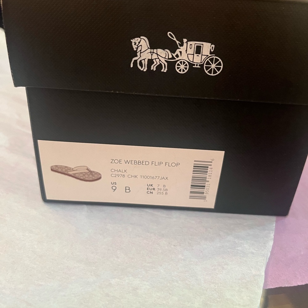 Coach Chalk Zoe Flip Flop